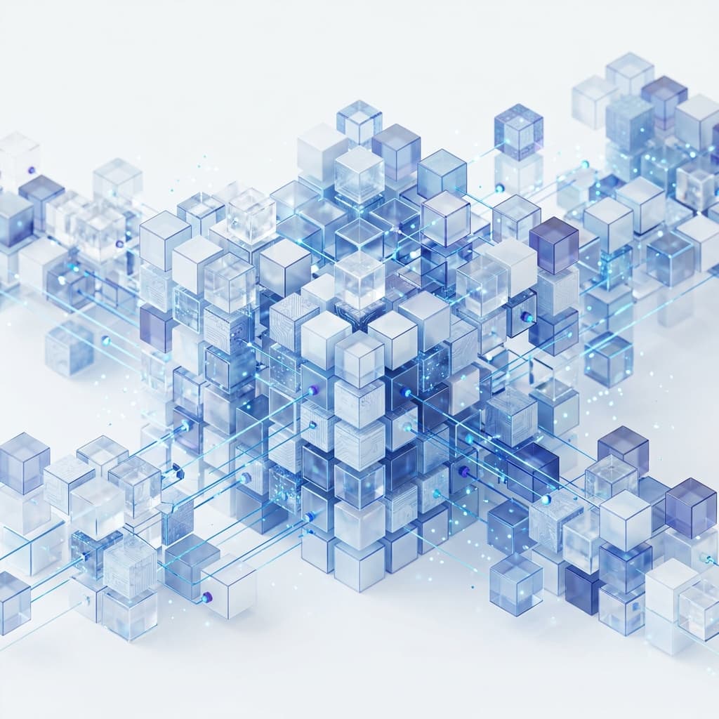 AI data network visual